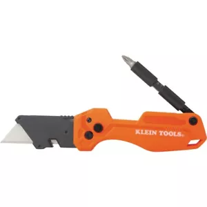 Klein Tools 44304 Folding Utility Knife With Driver - Picture 1 of 8