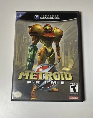 Metroid Prime Black Label (Nintendo GameCube) Complete CIB Inserts Memory Card - Image 1 of 4