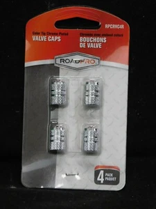 RoadPro - Valve Caps w/Colored Tips - Red - P/N:  RPCRVC4R - Bild 1 von 3