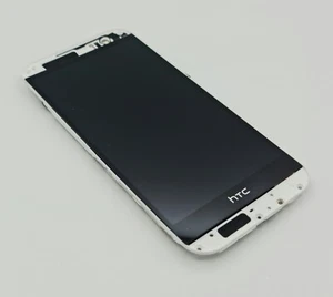 Original HTC One M8s LCD Display Modul Touchscreen Scheibe Front Cover Weiß NEU - Bild 1 von 2