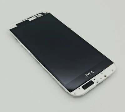 Original HTC One M8s LCD Display Modul Touchscreen Scheibe Front Cover Weiß NEU - Bild 1 von 2