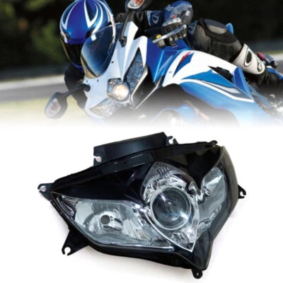 Front Headlight Headlamp Assembly For Suzuki 2008 2009 2010 GSXR600 GSXR750 K8 - Image 1 of 4