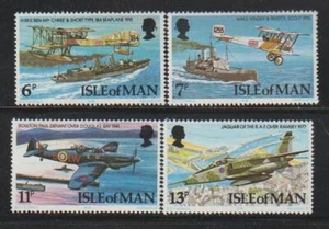 ISLE OF MAN GB STAMPS 1978 ANNIV ROYAL AIR FORCE AIRPLANES  MNH - MISC24-837 - Picture 1 of 1