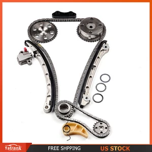 Timing Chain Kit For 2007-2013 MAZDA 3 6 CX-7 2.3L l4 GAS DOHC TURBO W/ VVT Gear - Picture 1 of 5