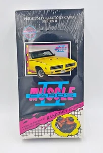1993 MUSCLE CARDS Series 2 Collector Trading Cards Box Sealed! 36 Packs - Foto 1 di 2