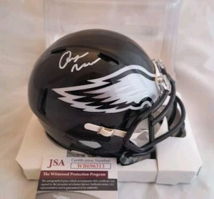 Quinyon Mitchell Philadelphia Eagles Signed Autographed Speed Mini Helmet JSA - Picture 1 of 3