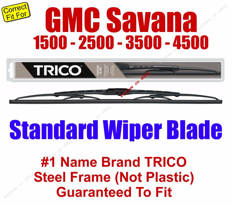 Limpador de grau padrão ajuste 1996+ GMC Savana 1500-4500 (Qtd. 1) 30221 - Imagem 1 de 1