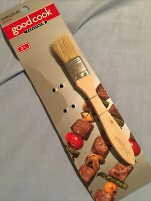 Good Cook  Pastry & Basting Brush - ￼ Natural Wood handle, Pinceau, Cook supply￼ - Image 1 of 4