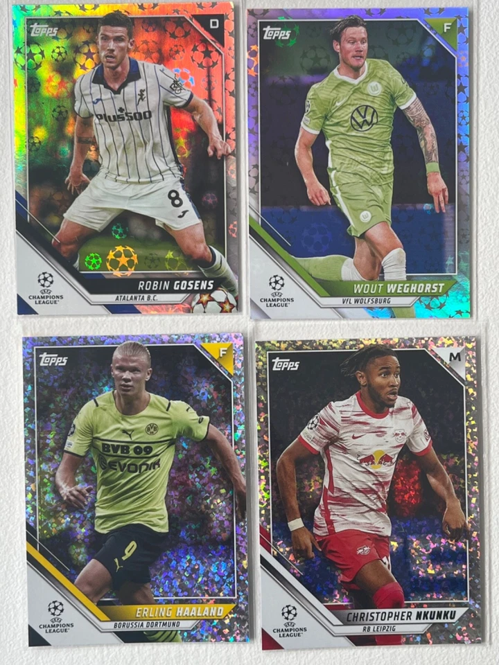 2021-22 Topps UEFA Champions League Starball / Sparkle Foil RC Pick From List !! - Image 1 of 1