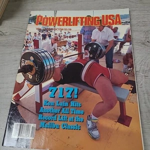 Powerlifting USA Magazine October 1990 Vol 14 Issue 3 Weightlifting - Picture 1 of 10