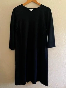 NEU J Jill Ponte Strick Etuikleid M 3/4 Arm Capsule Wardrobe Landhaus Kern - Bild 1 von 6