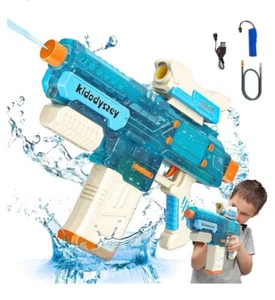Kid Odyssey Electric Water Gun, 2 Pack Automatic Water Gun 32ft Range - Picture 1 of 6