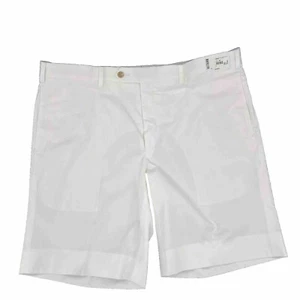 Maus & Hoffman Chino Shorts Men's Size 38 White Pockets Flat front - Picture 1 of 10