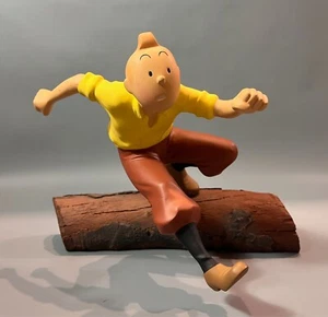 HERGE - TINTIN AU TRONC D'ARBRE - LEBLON DELIENNE - 1995 - Imagen 1 de 9