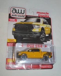2024 AW MUSCLE TRUCKS - 2023 RAM 1500 REBEL HAVOC EDITION BAJA YELLOW # 2 - Picture 1 of 5