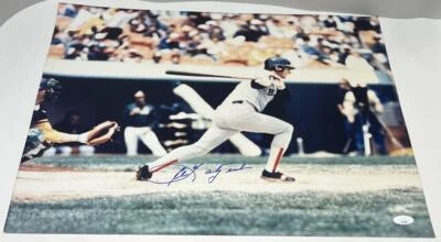 Carl Yastrzemski Signed Autographed 16x20 Photo JSA Authentic - Image 1 of 3
