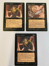 MTG Alliances : Feast or Famine x3 - NM condition - Common Magic Card