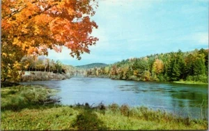 Postal 13 MILE WOODS Androscoggin River NUEVO HAMPSHIRE NH - Imagen 1 de 2
