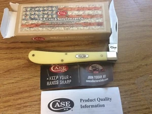 CASE XX KNIFE SLIMLINE TRAPPER CARBON STEE BLADES #00031 MIB 31048 - Picture 1 of 6