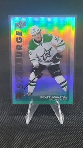 2023-24 Upper Deck Series 1 - Star Surge - Wyatt Johnston #SS-22 Dallas Stars