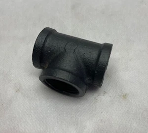 DIYHD Pipe Handrail Replacement Part Matte Black T Connector Pipe 1" pipe - Picture 1 of 2