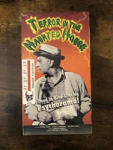 Terror In The Haunted House VHS SEALED Acme Video Horror - Foto 1 di 2