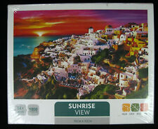 Sunrise View European Village Jigsaw Puzzle 1000 Piece New Sealed 27.55 x 19.68 