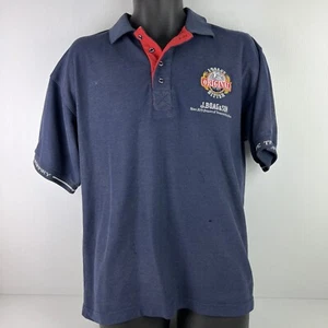 Vintage James Boags Made in Australia Embroidered Polo Shirt Mens L - Picture 1 of 8