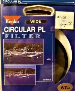 KENKO Circular Polarized Filter. 67mm WIDE C-PL. Japan. NEW ! - Picture 1 of 3
