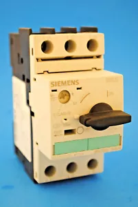 Used Siemens 3RV1021-1HA10 Manual Motor Starter, Adjustable Overload 5.5-8.0 Amp - Picture 1 of 7