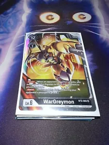 Digimon CCG Singles - WarGreymon - BT2-065 SR - Super Rare - LP - Bild 1 von 1