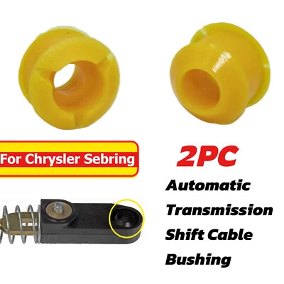 2X For Chrysler Sebring 2007-2010 Auto Shift Cable Linkage Bushing Repair Kit Foto 1 de 4