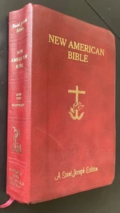 New American Bible Saint Joseph Edition / Giant Print / Revised Edition / 1992 - Imagen 1 de 5