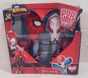 Spiderman & Spiderwoman Valentine's Day Pop Up Gift Set, Individually Wrapped - Picture 1 of 3