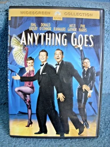 (RARE) Anything Goes (DVDR1) 1955 Bing Crosby 106mins (BARGAIN) - Picture 1 of 4