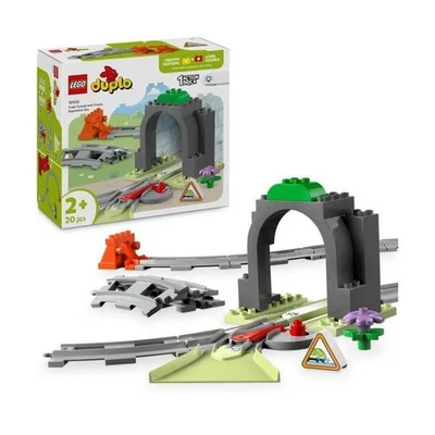 LEGO DUPLO Ma ville 10425 Set d'extension : Les rails et le tunnel du train - Jo - Photo 1/4