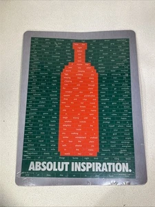Vintage 1996 Absolute Vodka Inspiration Magnet Set Factory Original Sealed - Picture 1 of 5