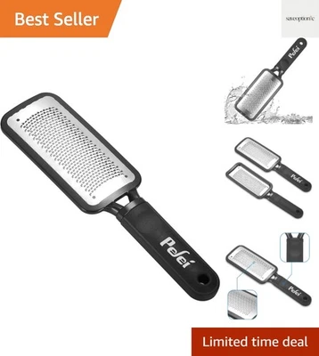 Lima de pie ligera de acero inoxidable para uso en húmedo y seco - Removedor de callos Foto 1 de 4