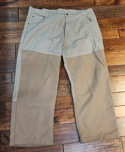 Scheels Outfitters Hose 42 x 30 hellbraun Zwickel Schritt wasserabweisend Baumwolle - Bild 1 von 9