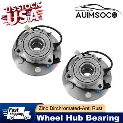 For Cadillac Escalade EXT 2002 2003-2006 Front Wheel Bearing Hub Assembly 4x4 - Image 1 of 4