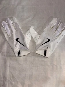 Nike Vapor Jet 8.0 Football Receiver Gloves Men’s 2XL White - Picture 1 of 3