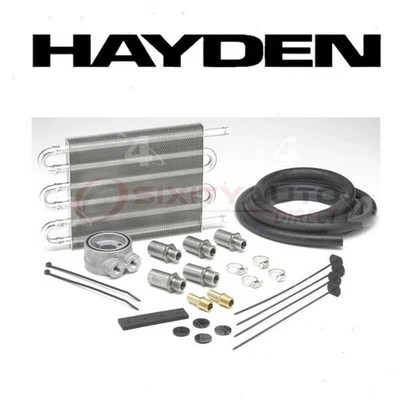 Hayden Engine Oil Cooler for 2010-2014 Kia Forte - Belts Cooling Radiators tw Foto 1 de 4