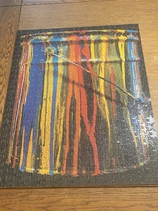 Cubo de pintura-1981 Warren Puzzle Collection súper gráficos de Robley 500 piezas retro - Imagen 1 de 9