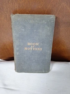 Book Of Notions 1850 ☆RARE☆ - Picture 1 of 8