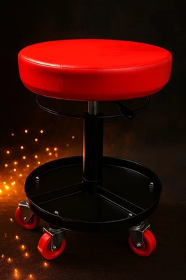 Werkstatthocker  Werkstattsitz Werkstattstuhl Werkstatt drehbarer Stuhl Hocker - Bild 1 von 4