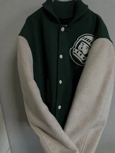 BBC Astro Varsity Jacke dunkelblau Wolle Größe ca 64x58cm gebraucht sehr gut - Bild 1 von 7