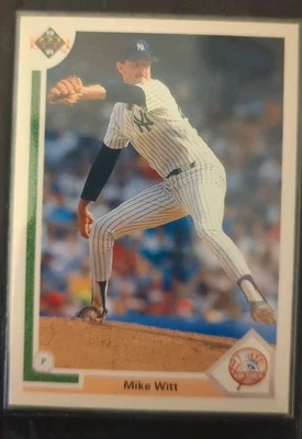 Mike Witt "New York Yankees". 1991 Upper Deck Baseball Card #429 - Image 1 of 2