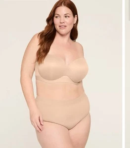 38J Lane Bryant Cacique BH Comfort Bliss leicht gefüttert mehrseitig trägerlos BH - Bild 1 von 7