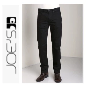 Joe's Slim Straight Leg Black Soft Jeans Pants Mens Size 34 x 32.5 Super Stretch - Picture 1 of 10