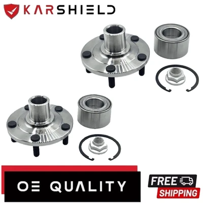 2x Front Wheel Hub Bearing Repair Kit For 05-13 Mazda 3 | 06-17 Mazda 5 - Image 1 of 4